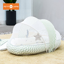 (Clearance) portable bed baby pressure bed neonatal anti-overflow milk bed multi-purpose baby bed bed