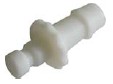 血压袖带臂带气管连接头气路双通转接头血压插头BP12-P