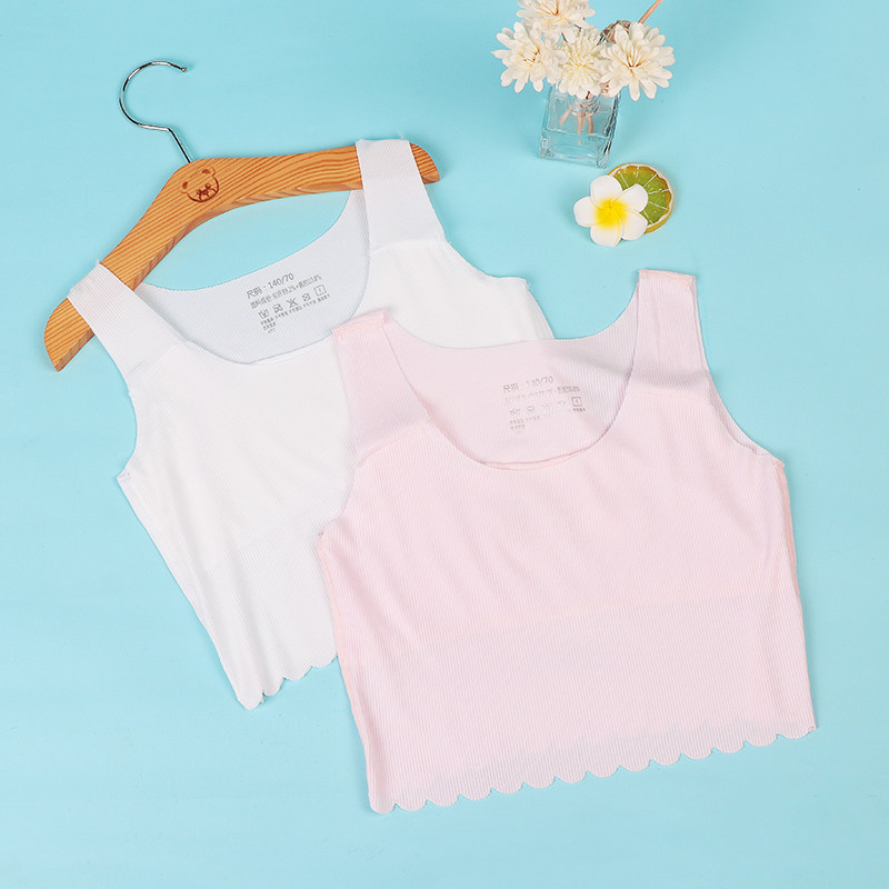 Developmental vest girls 10 anti-bump bra children 9-12 years old girls junior high school students underwear