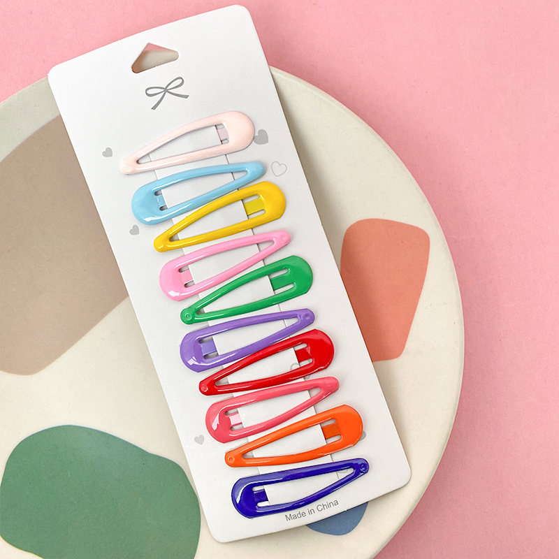 images 13:The Korean version of the color clamps with yao yaw pinnails about a hundred-tat Liu Hai pin girls' card candy side pinnacle