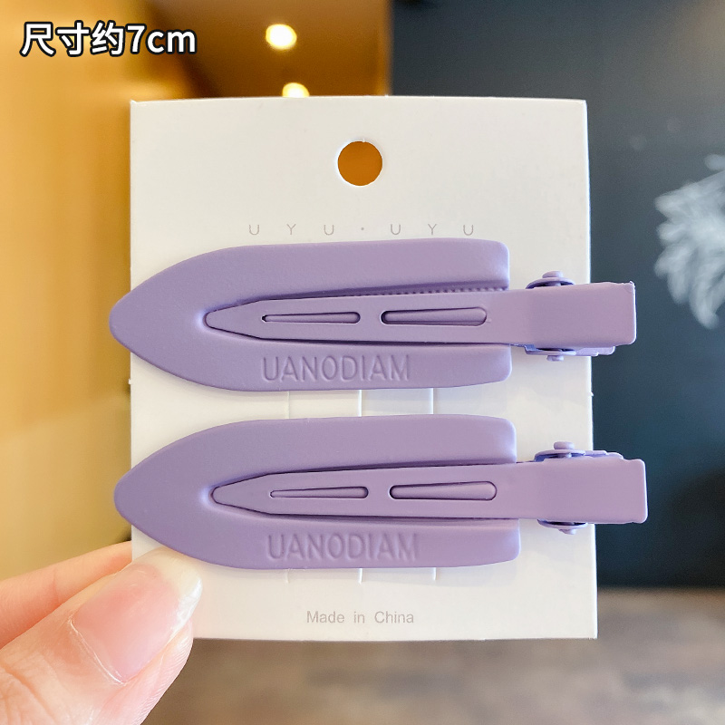 images 6:Color-free hair clip side summer candy bang bang bucket duck mouth pintoon hairpin