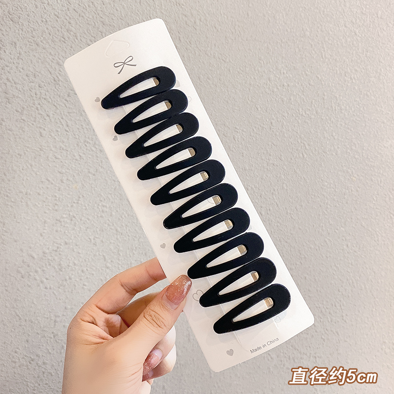 images 45:The black hairpin side Liu Haifa is about a word clip card broken hair clip headdress head pinch head spoon hair