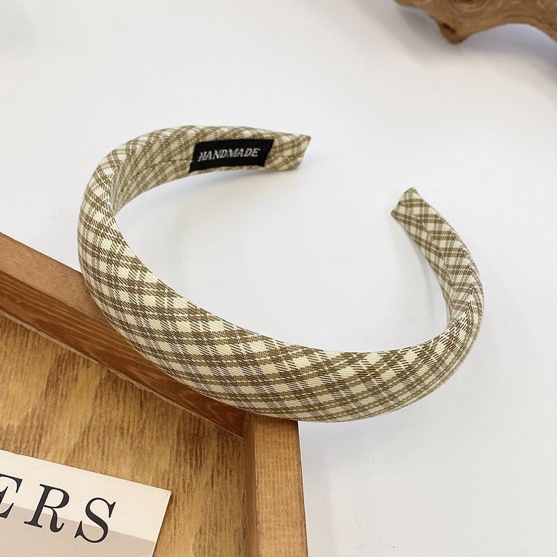 images 15:Milk-colored sponge high-cranial top hair hoop female wash face hoop retro French high-fashioned hair bundle hairpin chuckle headdress autumn winter
