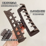 Заколка для волос, большая заколка-крабик, акула, демисезонный аксессуар для волос, коллекция 2023