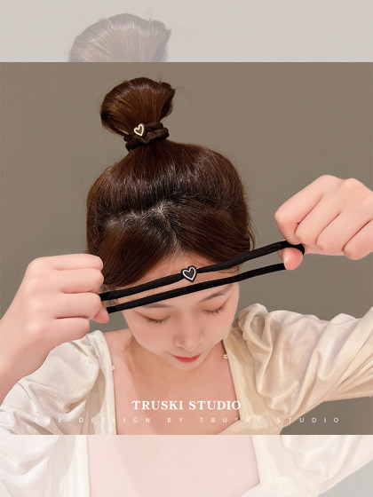 Hair Tie 2026 New High-End Rubber Band for Women to Tie Hair, Simple and Elegant, High Elasticity, Durable Hair Band
