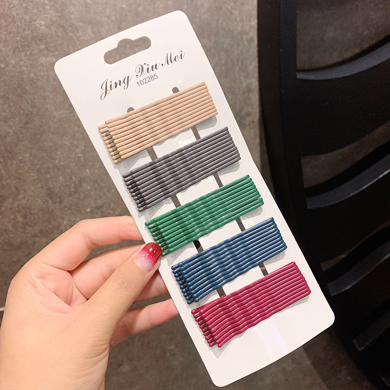 images 7:The Korean version of the color clamps with yao yaw pinnails about a hundred-tat Liu Hai pin girls' card candy side pinnacle