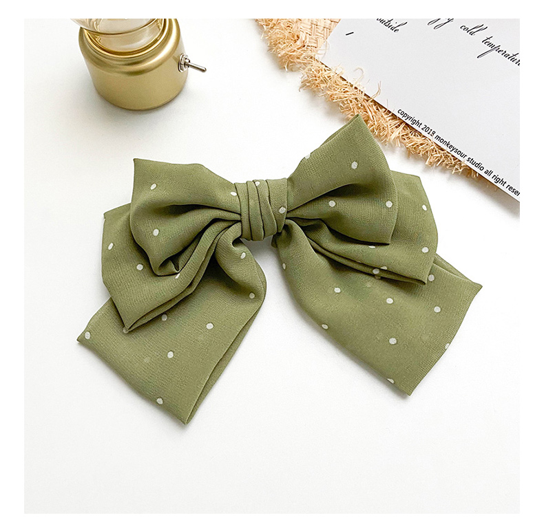 Women's Cute Simple Style Bow Knot Alloy Cloth Hair Clip display picture 7