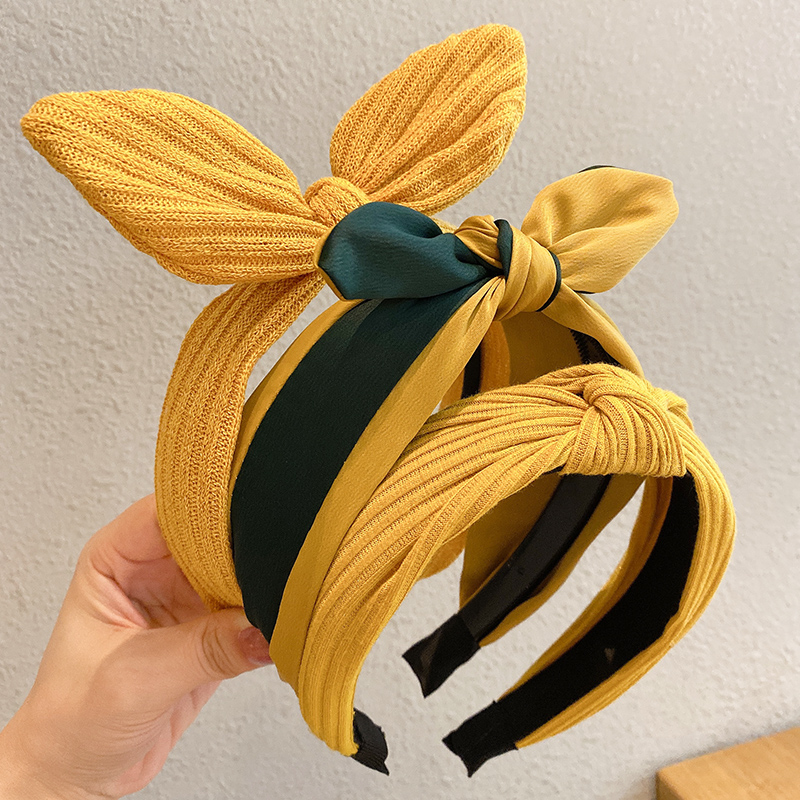 Broad-brimmed headband women wash their face, all-match hair bundles, start out, press hair, headbands, non-slip hair travel, Korean net red hair cave girls