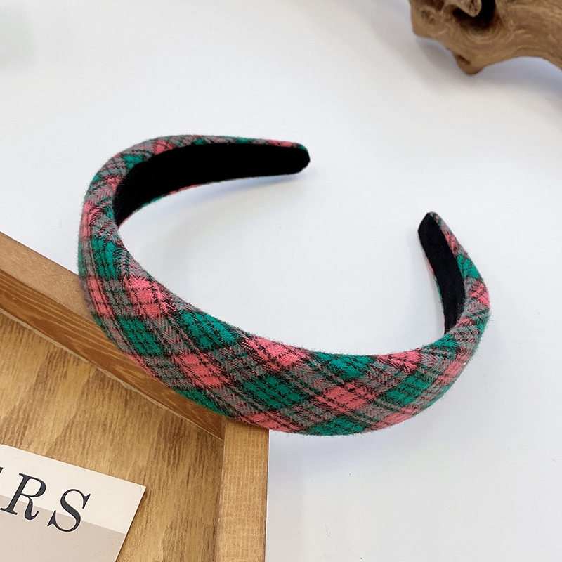 images 12:Milk-colored sponge high-cranial top hair hoop female wash face hoop retro French high-fashioned hair bundle hairpin chuckle headdress autumn winter