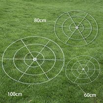 Wedding props ring ring ring single-layer ceiling round atrium hanging iron frame wedding props ornaments decoration