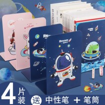 Type L Book Stand Shelf Desktop Containing Student Book Blocking Book Clip Childrens Book Containing Shelf God Instrumental Separator Bezel
