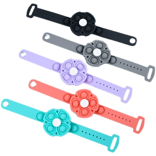 Крутящийся волчок для пальца, силиконовый браслет, игрушка, новая коллекция, пальчиковая игра