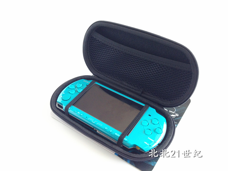 [Double Crown] Gói góc đen PSP1K 2K 3K PSP Gói góc đen PSP Gói bảo vệ PSP Gói góc cứng đen - PSP kết hợp ốp psp