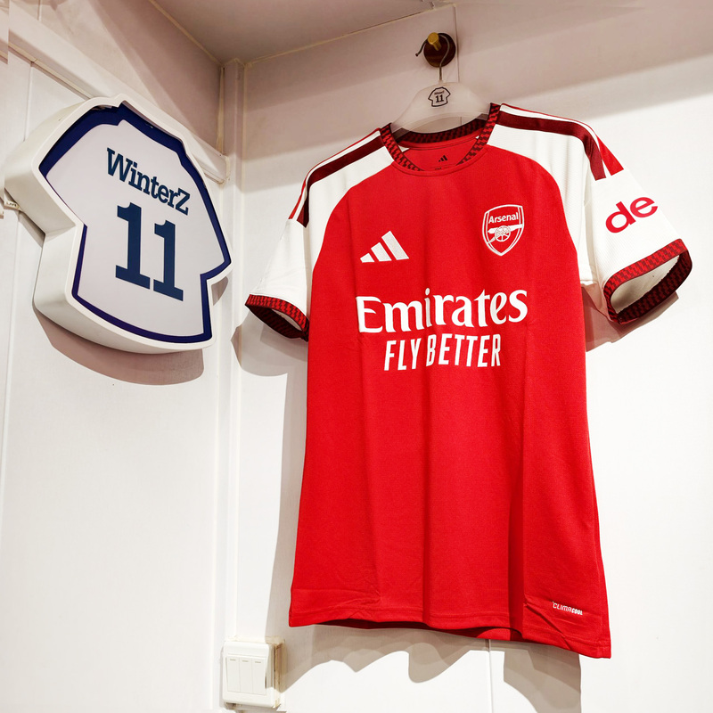 Authentic Adidas Premier League Arsenal 2026/27 Season Home Short-Sleeved Fan Jersey Jz3168 Reiss