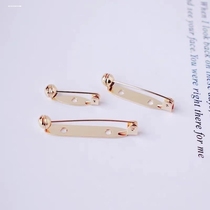Accessories|14K gold non-hole safety buckle pin rotating lock brooch holder handmade accessories suitable for micro hook bouquets
