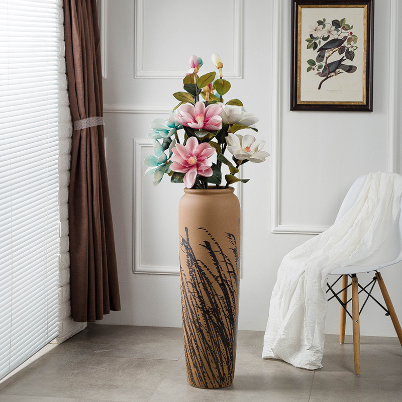 Gagarin ceramic vase landed large flower arranging restoring ancient ways suit I and contracted sitting room decorate American furnishing articles
