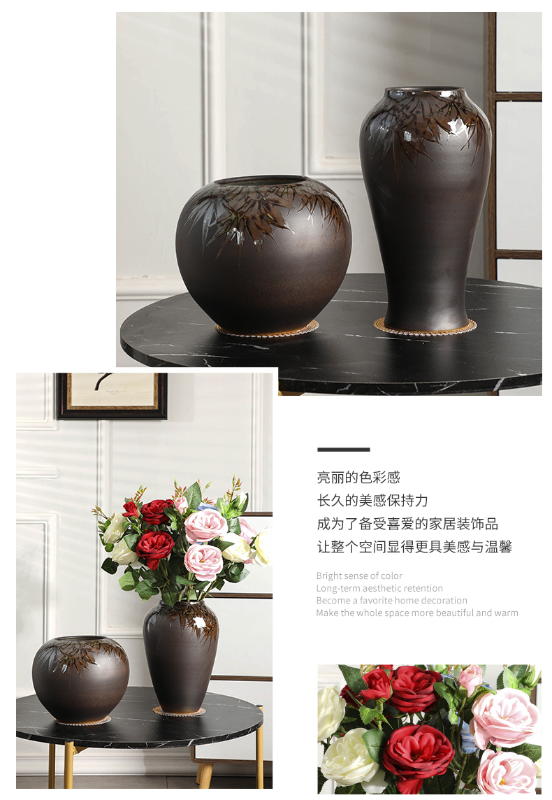 Gagarin ceramic vase mesa European - style originality desktop vase vase suit I and contracted household adornment