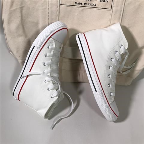 . Gaogang Canvas giày nam Hàn Quốc phiên bản của học sinh giày nam net giày đỏ hipshoes đàn ông của cặp vợ chồng bình thường giày ban nữ vải