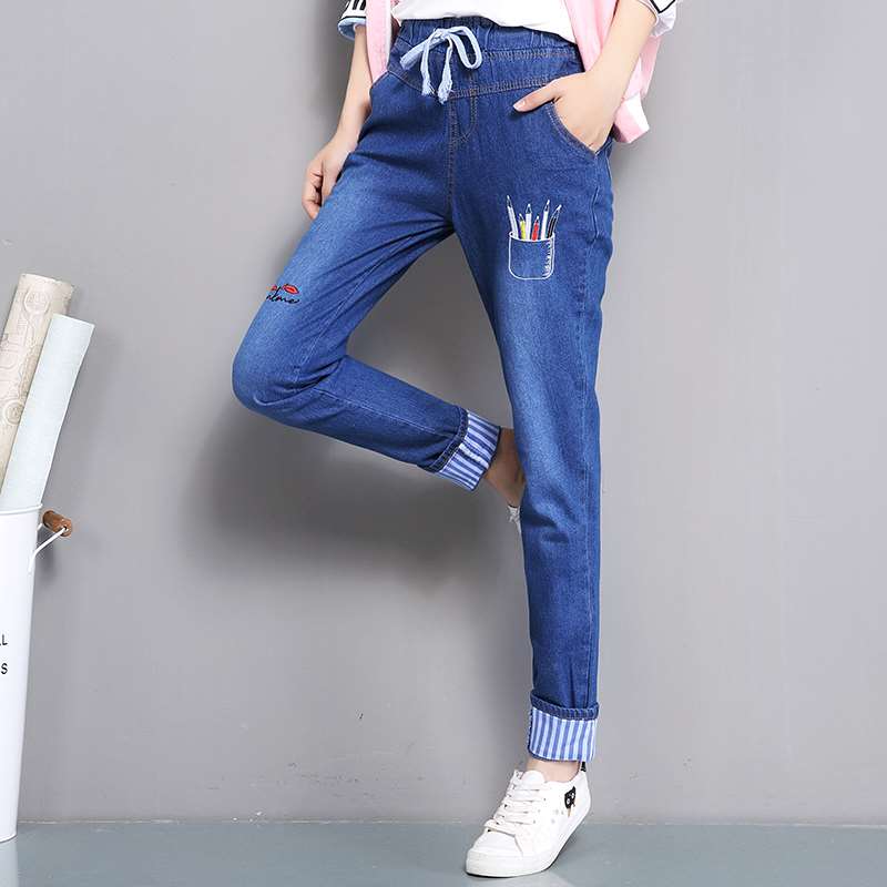 quần mỏng denim 17 mùa thu váy cô gái. 12 cô gái 13 học sinh tiểu học 14 cô gái trẻ 15 hughs