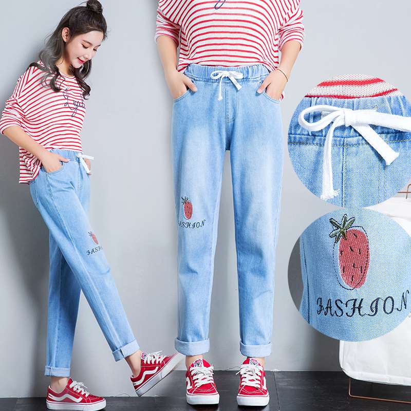 quần mỏng denim 17 mùa thu váy cô gái. 12 cô gái 13 học sinh tiểu học 14 cô gái trẻ 15 hughs