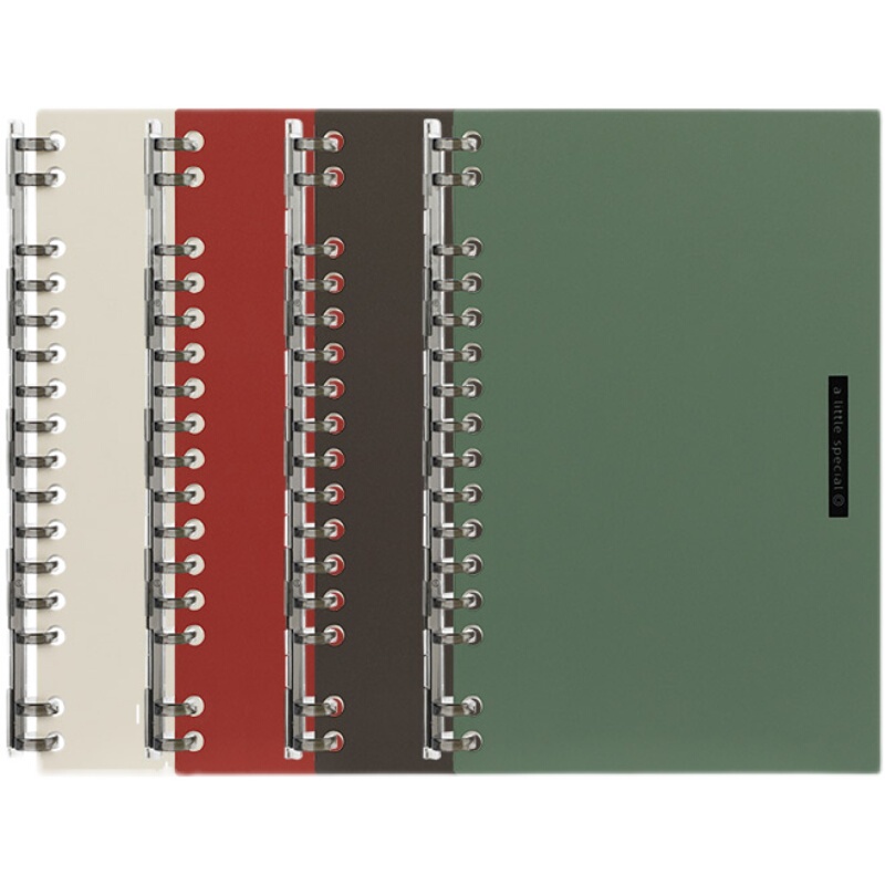 Japan's Kokuyo 1.0m New Pure Ultra-Thin Loose-Leaf Notebook B6 for Students Writing Notes Office Simple Meeting