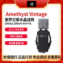 Violet The Amethyst Vintage Amethyst Retro Double Vibrator Film Recording Microphone