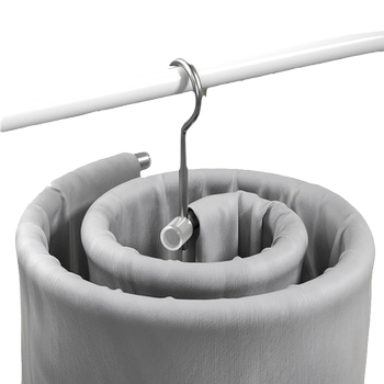 Stainless steel quilt drying artifact spiral clothes rack
