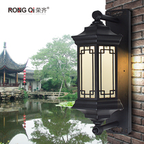 Outdoor wall lamp waterproof courtyard lamp corridor aisle induction wall lamp Chinese villa door wall lamp balcony wall lamp