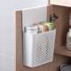 Storage Rack on the Inside of the Kitchen Cabinet Door, Storage Box, Hook Behind the Door, Plastic Wrap Bag, Cabinet Door Hanging Basket, Magic Storage Rack