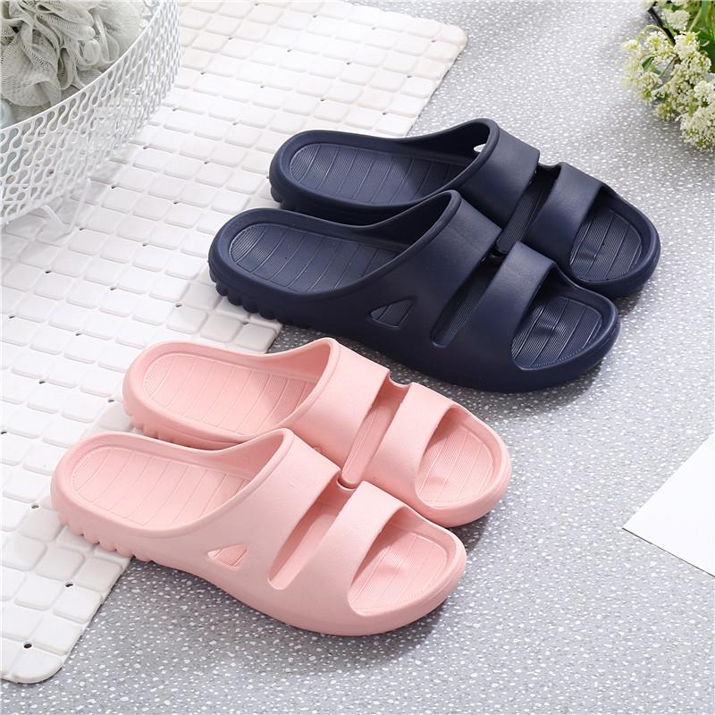 Summer Home Cool Slippers Shoes EVA PLASTIC HOME MEN LOVERS INDOOR HOME ULTRA LIGHT SLIPPERS FEMALE NON-SLIP