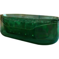 Travelel independent transparent massage bathtub home bubble surfing double Internet celebrity hotel vertical stripe bathtub