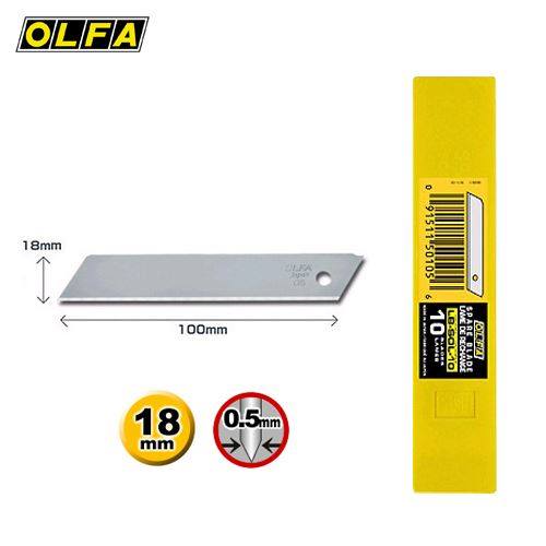 Japan OLFA LB-SOL-10 (10 piece mounted) large folding mark with a knife sheet 18MM blades