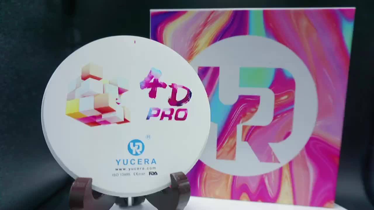 Hot Selling Yucera 4d Pro Multilayerzirconiablocks Dental Zirconium