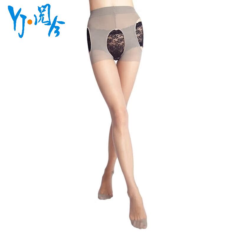 Fat chị vớ mùa xuân và mùa thu tăng womens sân pantyhose vớ đáy mặc vớ mở cắt mỏng nữ mùa hè.