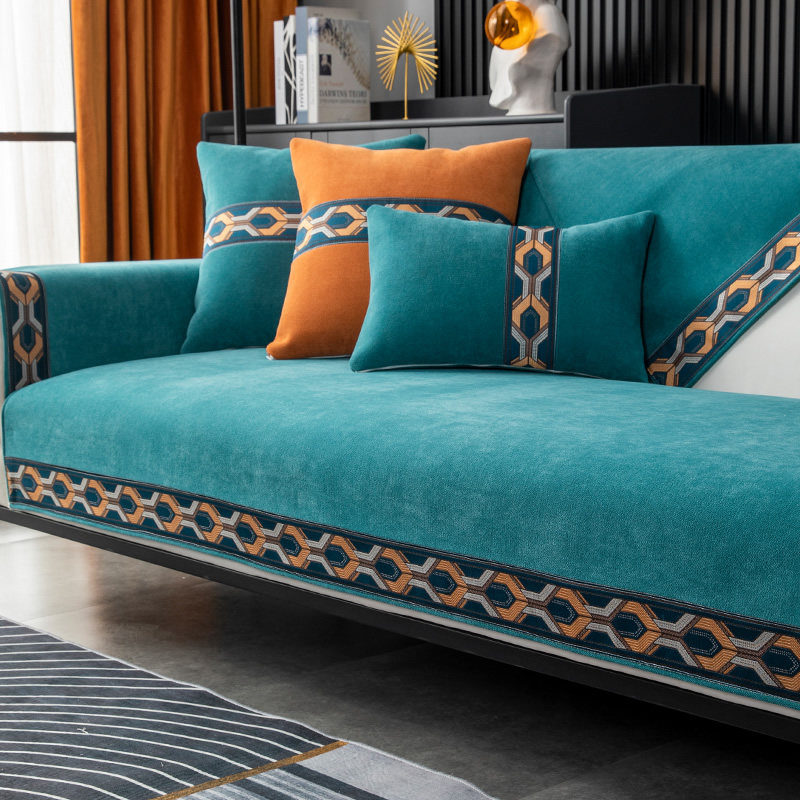 New Chinese-style sofa cushion four seasons universal mahogany sofa cover sofa cushion simple modern full cover non-slip