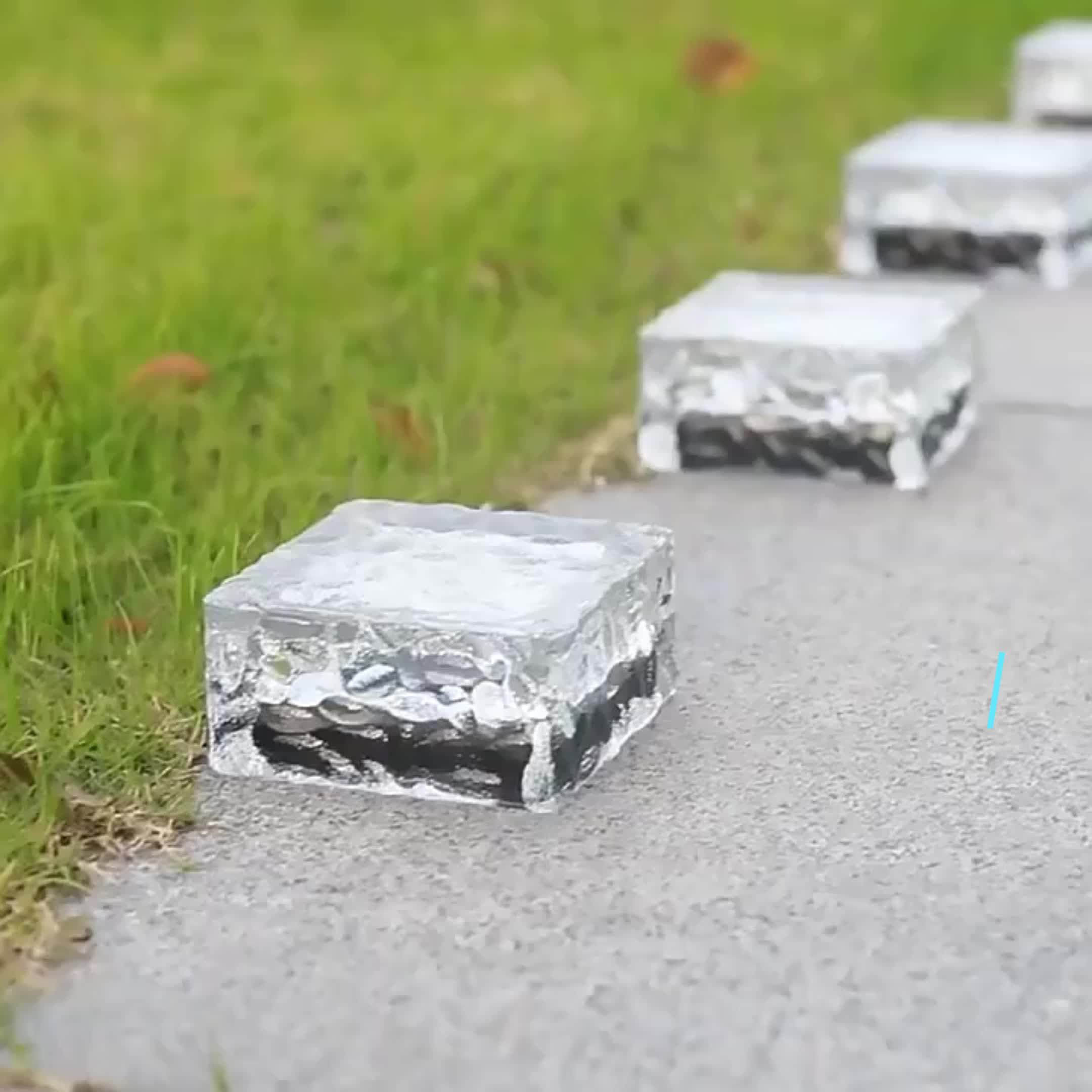 Ip65 Outdoor Waterproof Crystal Glass Landscaping Lights Garden Led