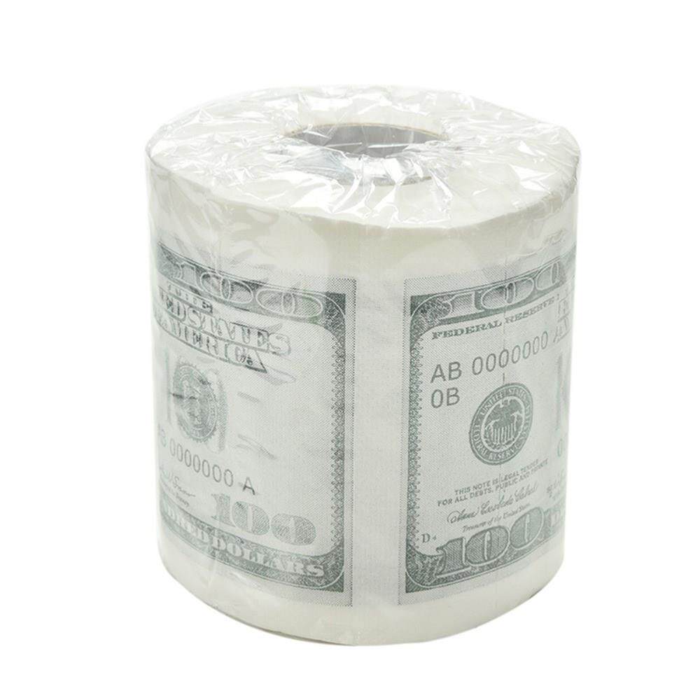 facial tissue one hundred dollar bill toilet paper novelty f