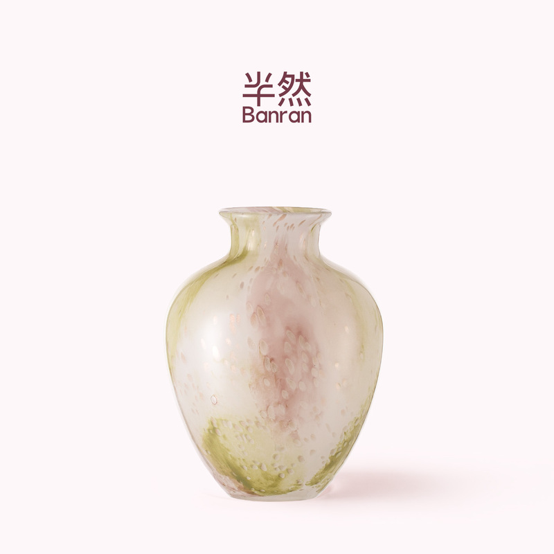 Banran Glass Vase with a Light Luxury and High-End French Style, Suitable as a Housewarming Gift or Birthday Present, Glass Art for the Living Room Banran Glass Vase with a Light Luxury and High-End French Style, Suitable as a Housewarming Gift or Birthday Present, Glass Art for the Living Room