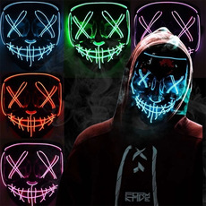 Карнавальная маски light up mask led