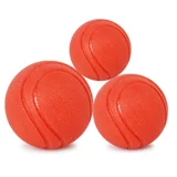 Яйца для игрушек для собак, измельчение зубов и настоящие шарики, маленькие крупные щенки собаки плюшевые золотые волосы эластичные шар.