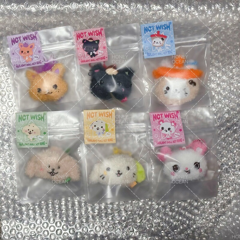 [in Stock] Nct Wish Pendant Keychain First Tour Concert Official Merchandise Wish Doll