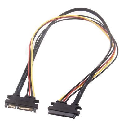 Sata extension cable male to female 7 15 laptop mobile hard disk power cord data cable hard disk copy machine