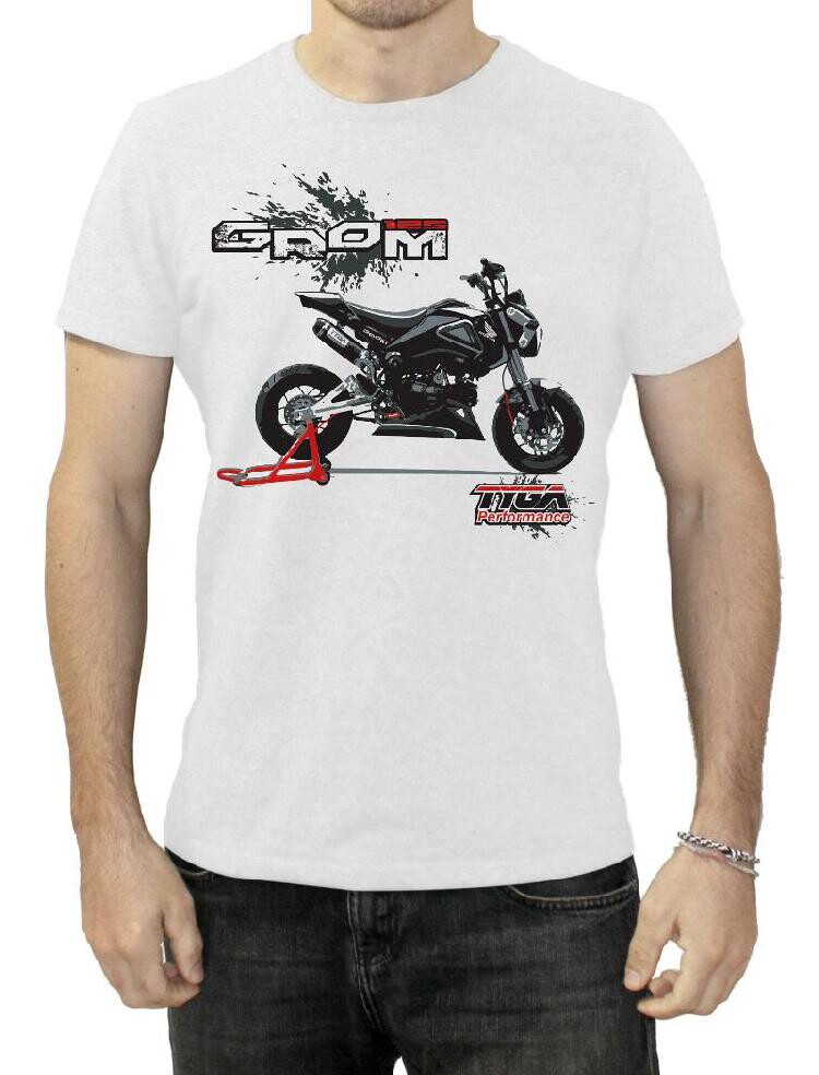 Locomotive modified racing short-sleeved motorcycle T-shirt sports car Europe and the United States GP street car riding knight T-shirt cotton round neck male
