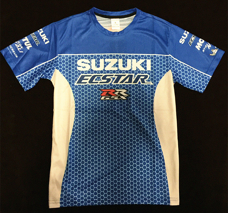 motogp racing T-shirt Japanese motorcycle riding short sleeve speed drying motorcycle T-shirt Work clothes Knight culture shirt