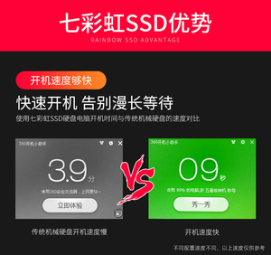 七彩虹sl500 2t大容量台式机笔记本电脑通用固态硬盘SATA高速ssd