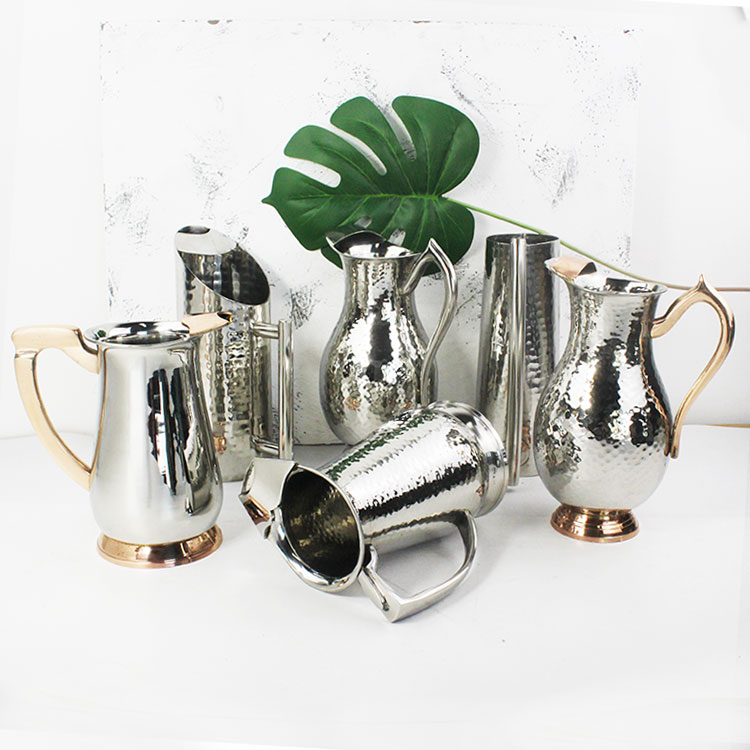 India style imported stainless steel cold kettle drink Nordic minimal luxury home hotel decoration
