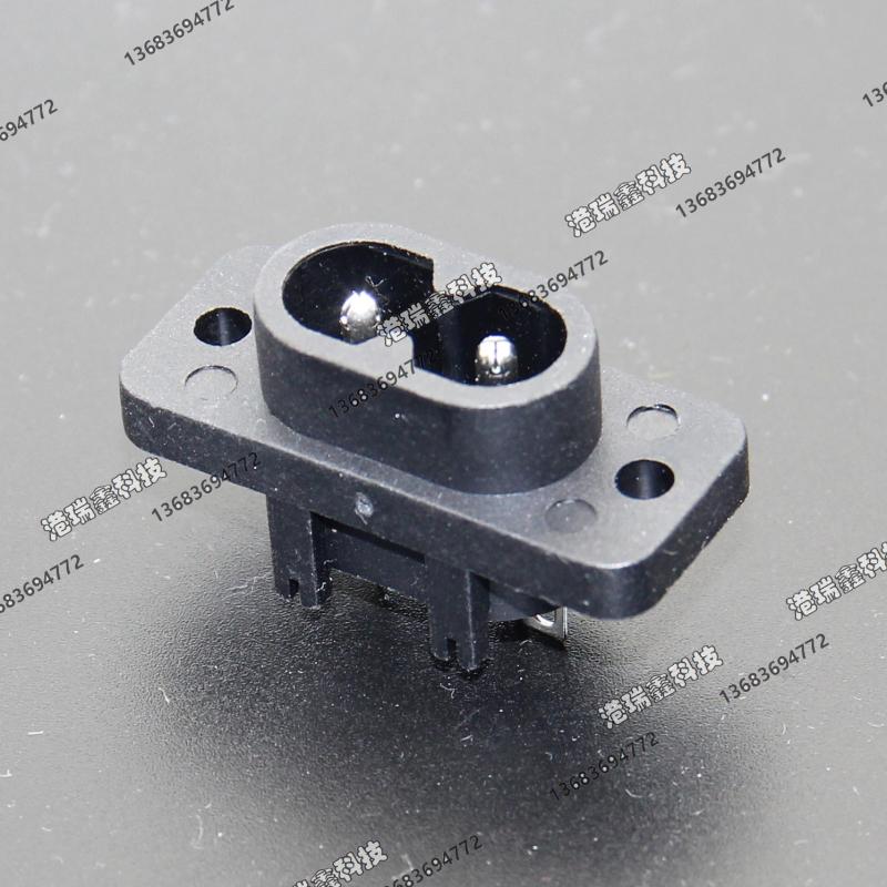 STEADY AC socket AC power socket Small eight-word seat two-pin two-core high panel socket 2120-FS