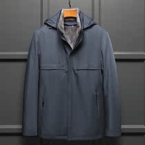  Pike clothing mink coat mens Nick clothing leather grass mink fur one-piece liner medium and long fur coat winter