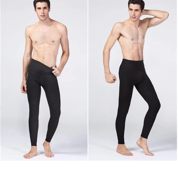 Quần ấm nam dày cộng với quần nhung mùa thu quần nam đơn quần quần tights quần legging quần mùa đông quần áo giữ nhiệt