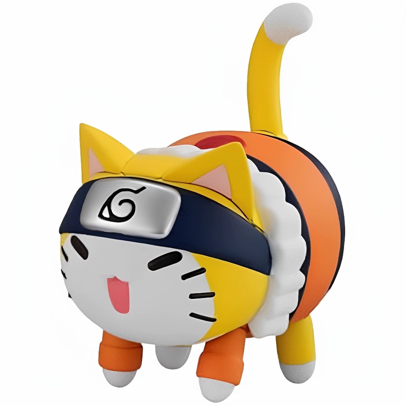 Naruto Megahouse Electric Ninja Cat Naruto Transformable Action Figure Walking Around Naruto